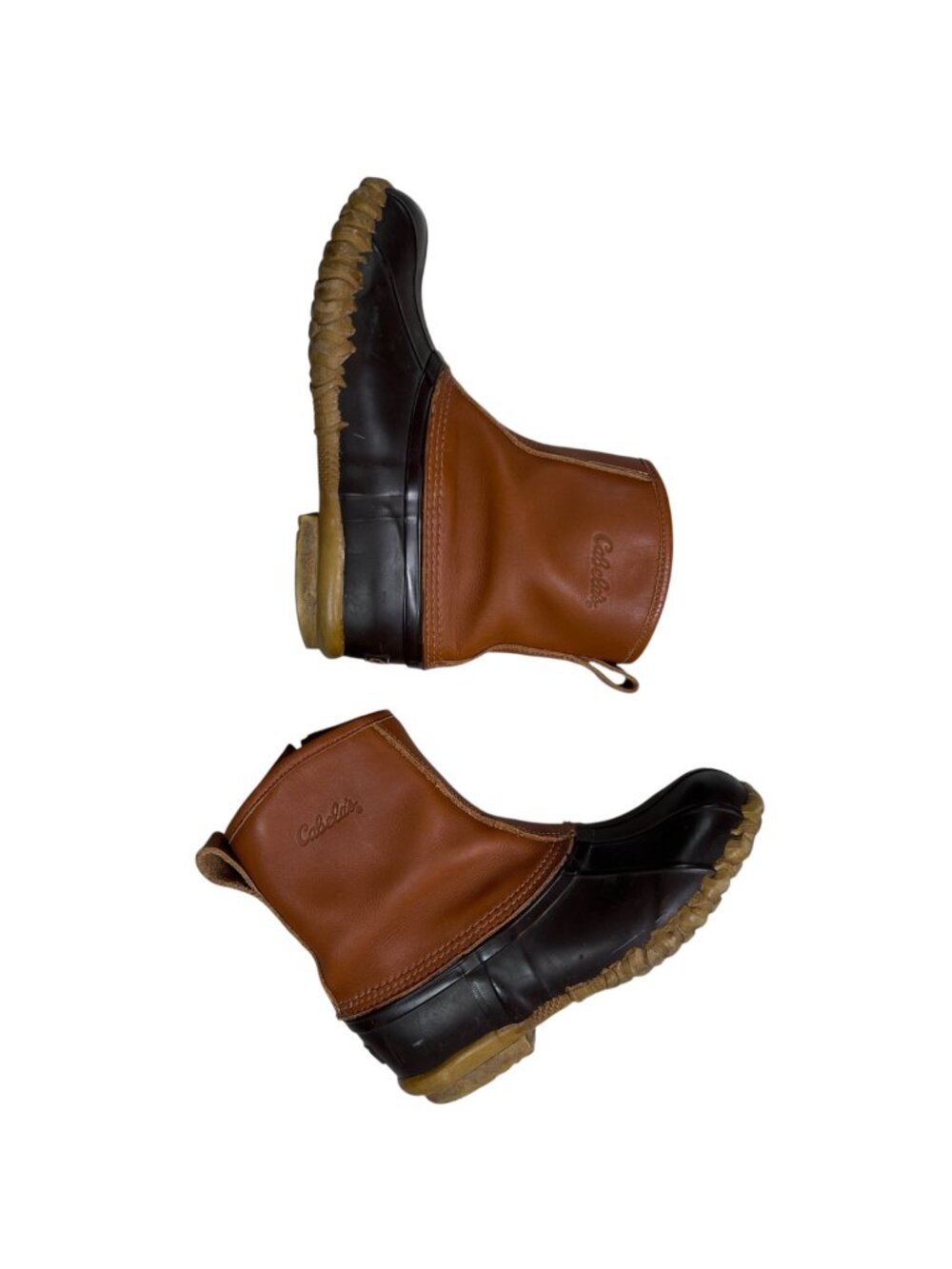 Cabela’s Steel Shank Insultaed Duck Boot 8 Women Brown Outdoors Rainboot